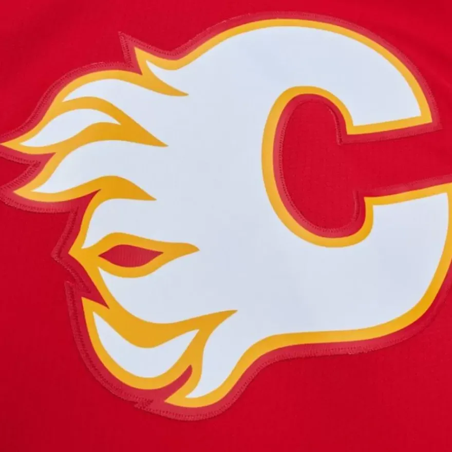 Mitchell & Ness Nhl Blue Line-Blue Line Theo Fleury Calgary Flames Dark 1988 Jersey
