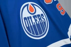 Mitchell & Ness Nhl Blue Line-Blue Line Wayne Gretzky Edmonton Oilers 1986 Jersey