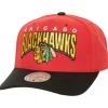 Mitchell & Ness Snapback-Boom Text Pro Snapback Chicago Blackhawks