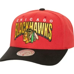 Mitchell & Ness Snapback-Boom Text Pro Snapback Chicago Blackhawks