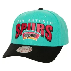 Mitchell & Ness Snapback-Boom Text Pro Snapback Hwc San Antonio Spurs