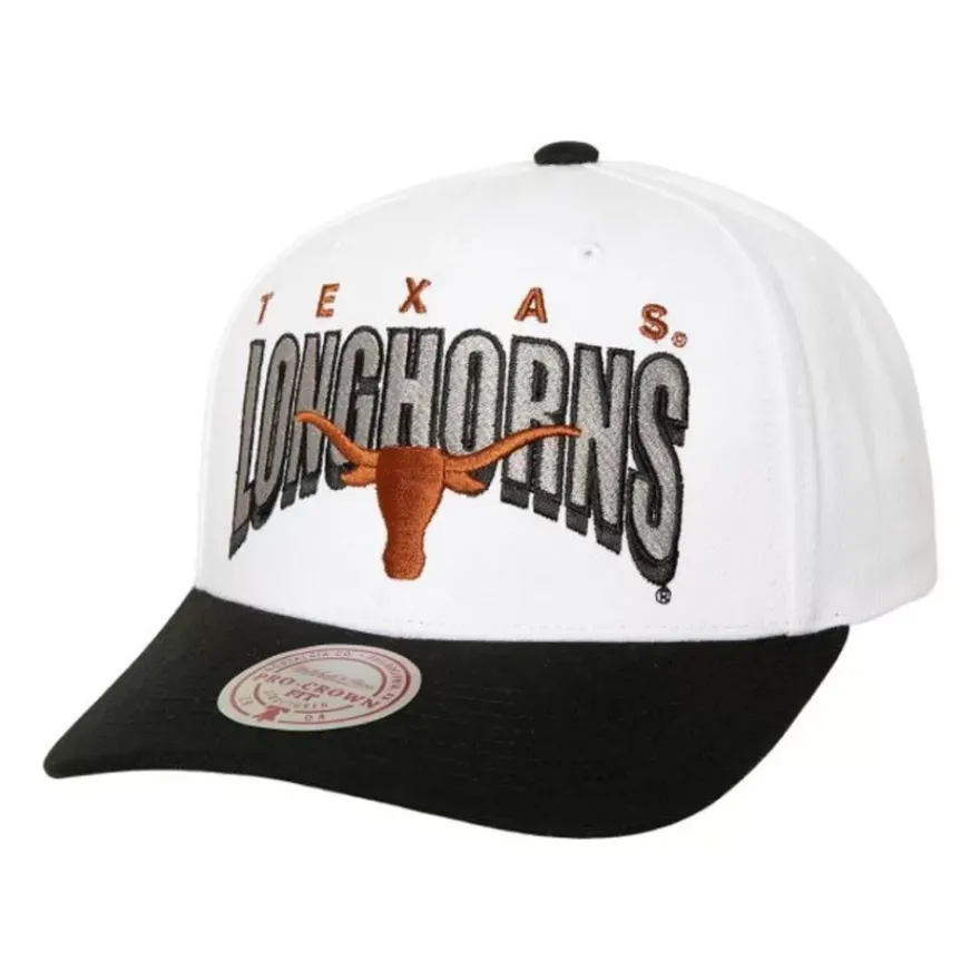 Mitchell & Ness Snapback-Boom Text Pro Snapback University Of Texas At Austin