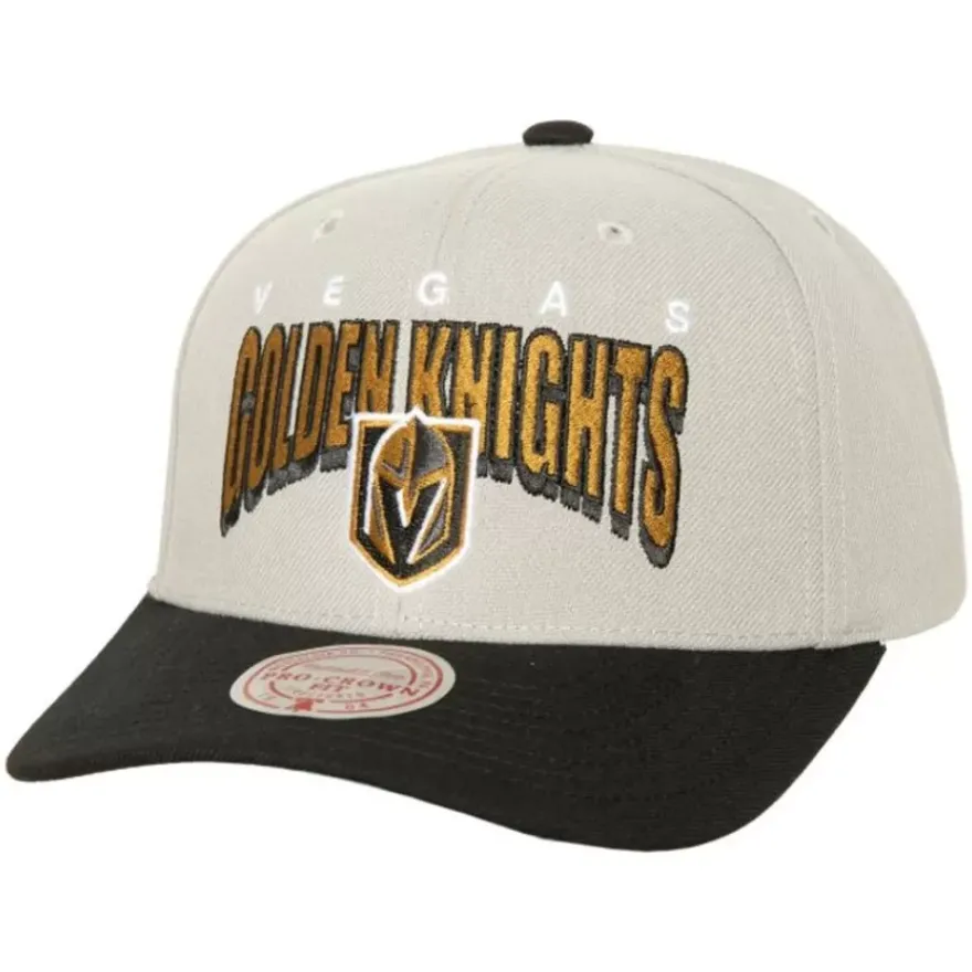 Mitchell & Ness Snapback-Boom Text Pro Snapback Vegas Golden Knights