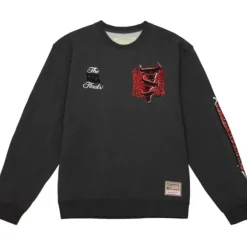 Mitchell & Ness Hoodies & Sweatshirts-Born And Bred Crew Chicago Bulls