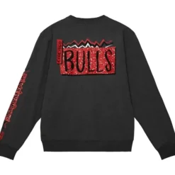 Mitchell & Ness Hoodies & Sweatshirts-Born And Bred Crew Chicago Bulls