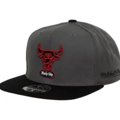 Mitchell & Ness Fitted-Born And Bred Fitted Hwc Chicago Bulls