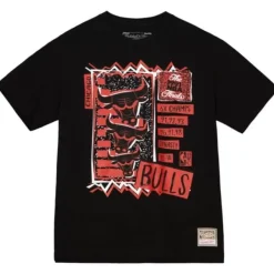 Mitchell & Ness T-Shirts & Tops-Born And Bred Tee Chicago Bulls