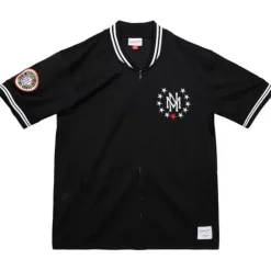 Mitchell & Ness T-Shirts & Tops-Branded Essentials Baseball Jersey