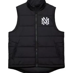 Mitchell & Ness Jackets & Outerwear-Branded In The Clutch Puffer Vest Vintage Logo
