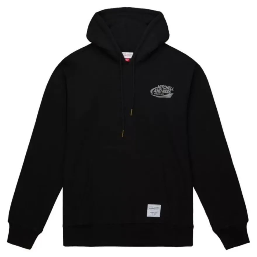 Mitchell & Ness Hoodies & Sweatshirts-Branded M&N Essential Graphic Logo Hoodie