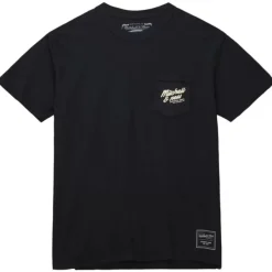 Mitchell & Ness T-Shirts & Tops-Branded M&N Graphic Pocket Tee