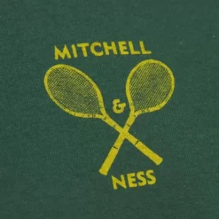Mitchell & Ness T-Shirts & Tops-Branded M&N Gt Graphic Racquet Tee