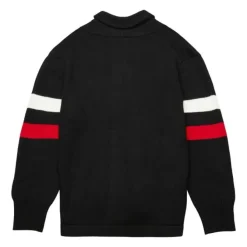 Mitchell & Ness Jackets & Outerwear-Branded M&N Shawl Cardigan Sweater
