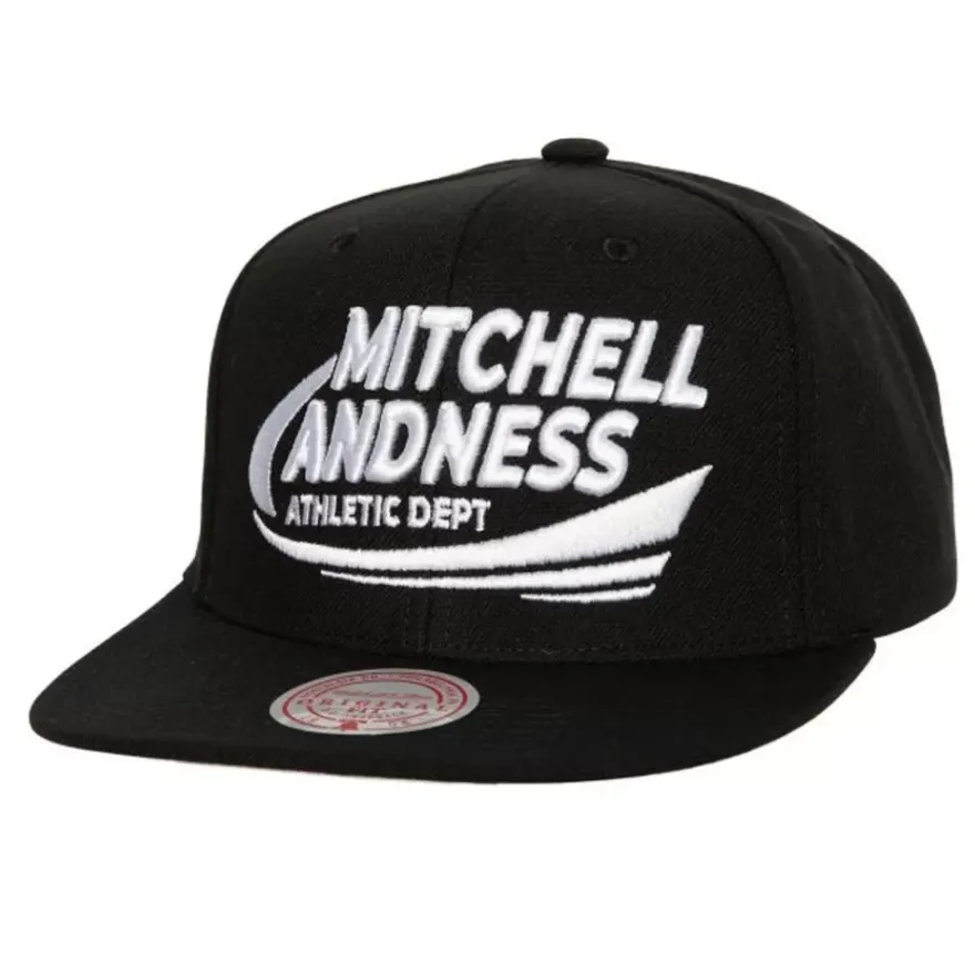 Mitchell & Ness Snapback-Branded Power Swipe Snapback