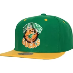 Mitchell & Ness Snapback-Breakthrough Snapback Hwc Milwaukee Bucks