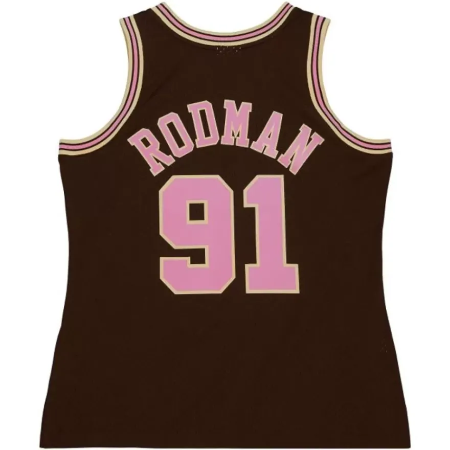 Mitchell & Ness Nba Swingman-Brown Sugar Bacon Swingman Jersey Chicago Bulls 1997-98 Dennis Rodman