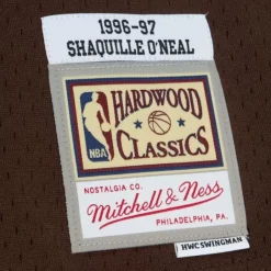 Mitchell & Ness Nba Swingman-Brown Sugar Bacon Swingman Jersey Los Angeles Lakers 1996-97 Shaquille O'Neal