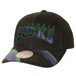 Mitchell & Ness Snapback-Brushed Past Ya Pro Snapback Hwc Milwaukee Bucks