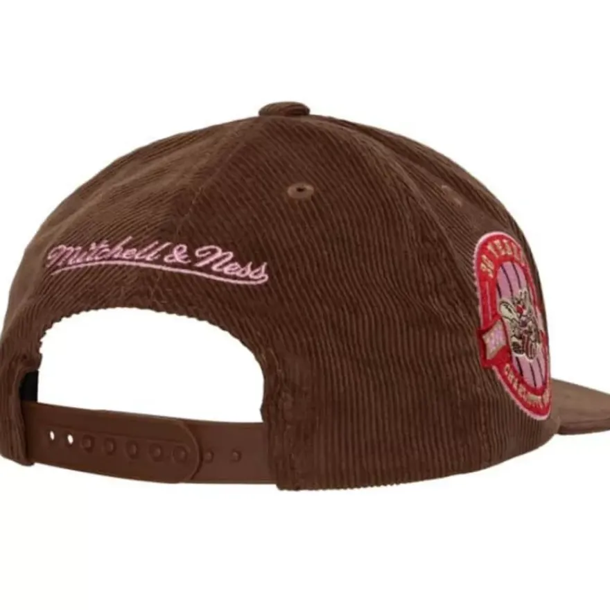 Mitchell & Ness Snapback-Bsb Cord Deadstock Snapback Hwc Charlotte Hornets