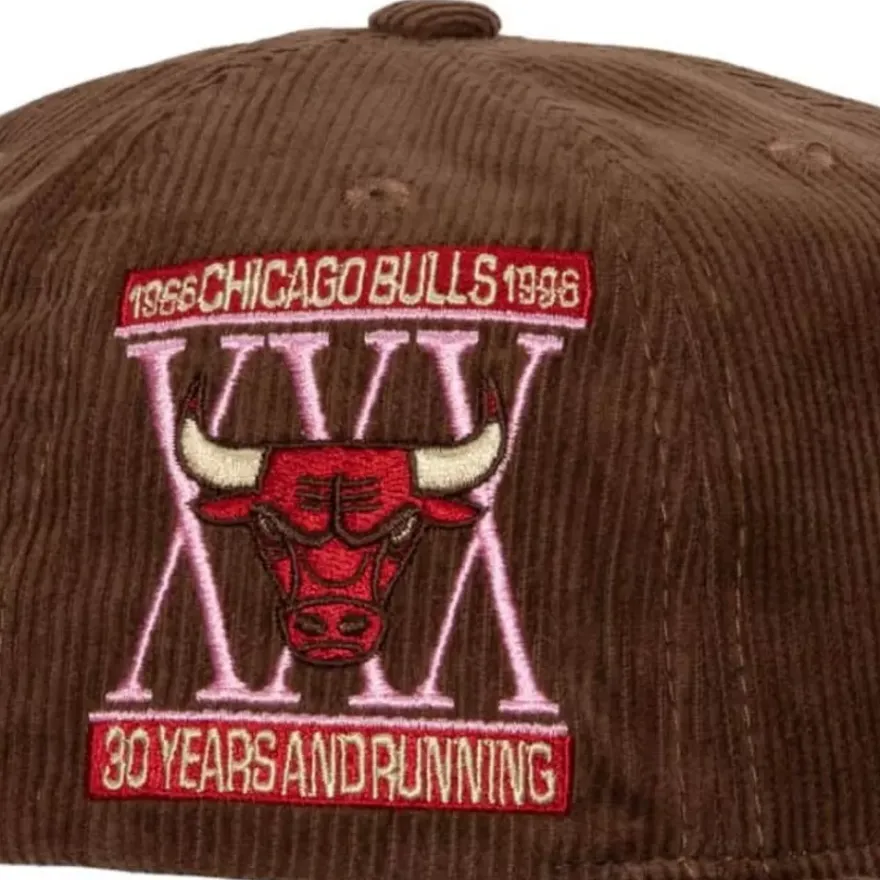Mitchell & Ness Snapback-Bsb Cord Deadstock Snapback Hwc Chicago Bulls