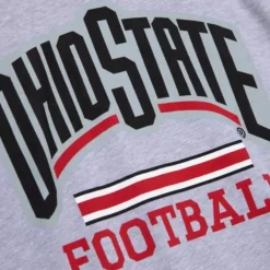 Mitchell & Ness T-Shirts & Tops-Buckeye Football Tee Ohio State