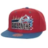 Mitchell & Ness Snapback-Buzz Snapback Colorado Avalanche