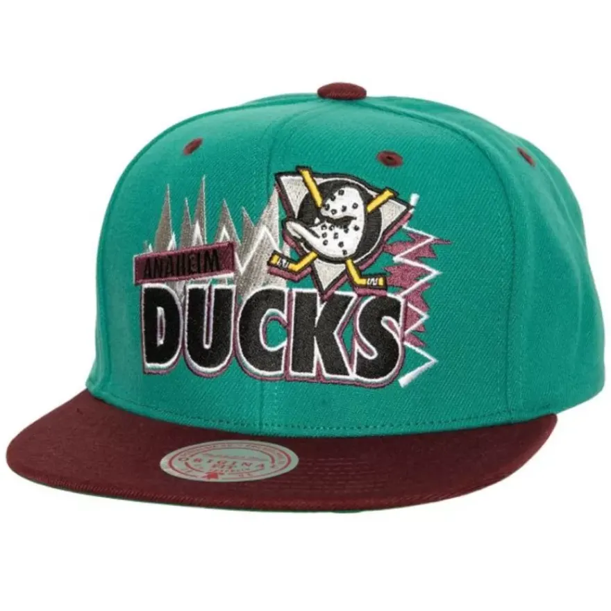 Mitchell & Ness Snapback-Buzz Snapback Vntg Anaheim Ducks