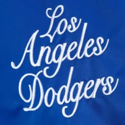 Mitchell & Ness Jackets & Outerwear-Bxr Pueblo Satin Jacket Los Angeles Dodgers