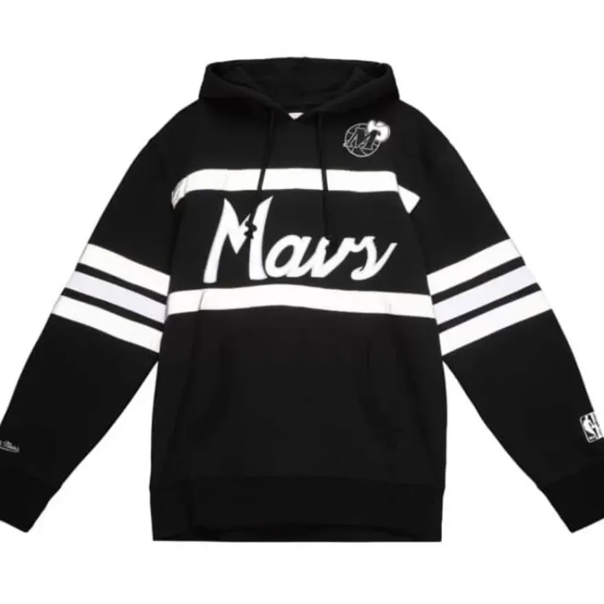 Mitchell & Ness Hoodies & Sweatshirts-Camo Reflective Head Coach Hoodie Dallas Mavericks