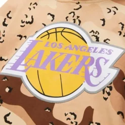 Mitchell & Ness Hoodies & Sweatshirts-Camo Reflective Hoodie Los Angeles Lakers