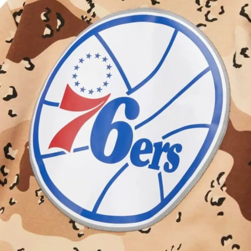 Mitchell & Ness Hoodies & Sweatshirts-Camo Reflective Hoodie Philadelphia 76Ers