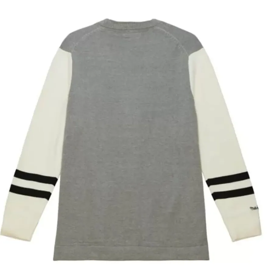 Mitchell & Ness Hoodies & Sweatshirts-Cardigan Sweater Boston Bruins