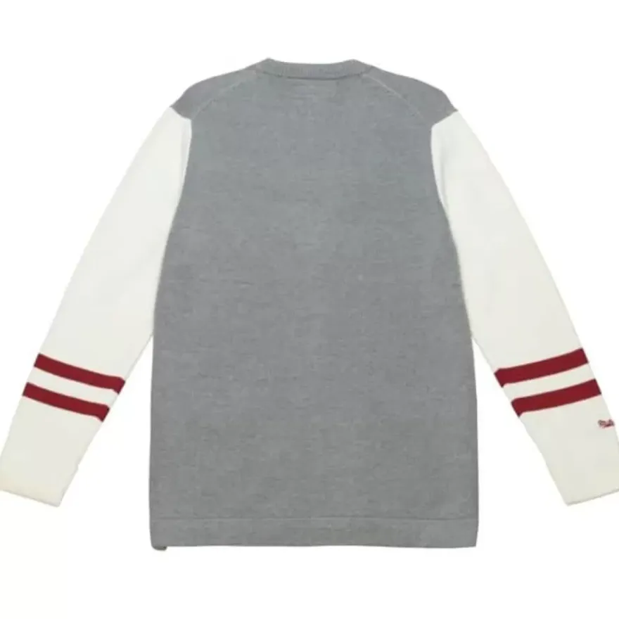 Mitchell & Ness Hoodies & Sweatshirts-Cardigan Sweater Chicago Bulls