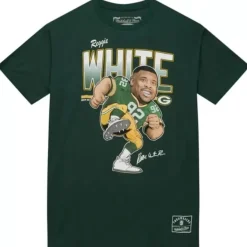 Mitchell & Ness T-Shirts & Tops-Caricatures Tee Green Bay Packers Reggie White