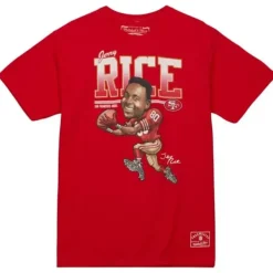 Mitchell & Ness T-Shirts & Tops-Caricatures Tee San Francisco 49Ers Jerry Rice