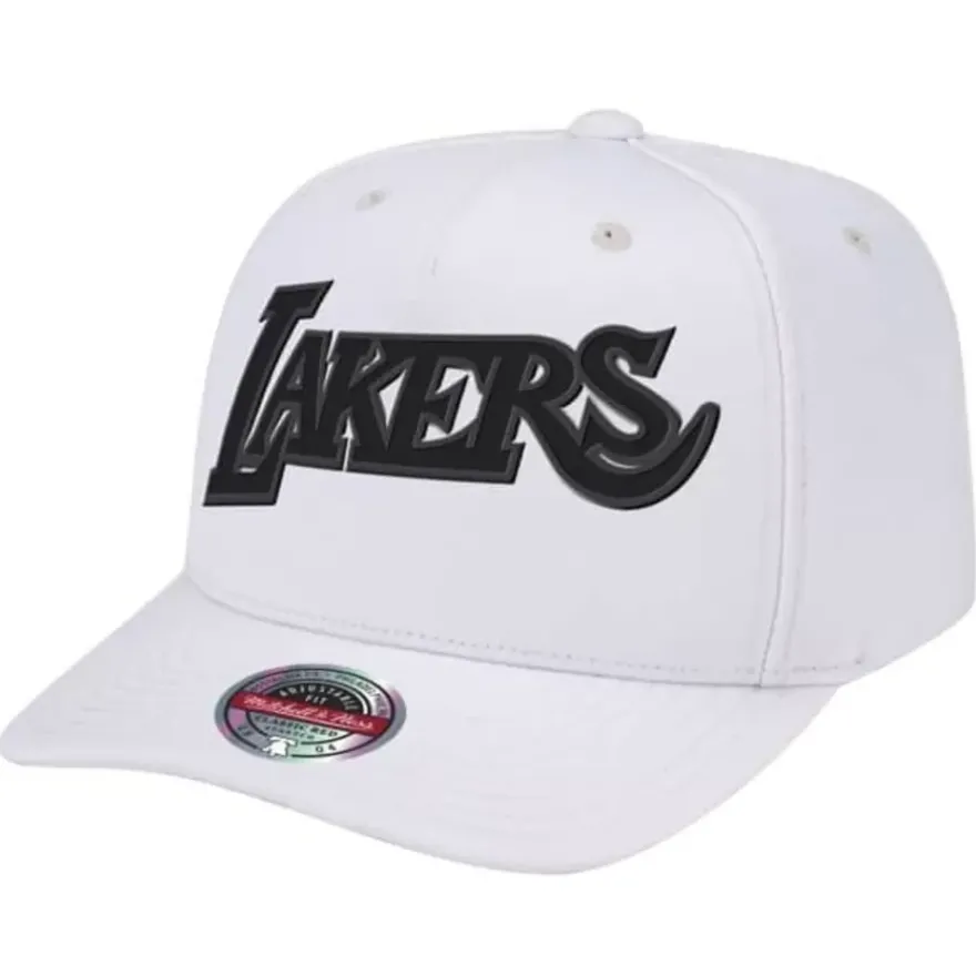 Mitchell & Ness Snapback-Casper Stretch Precurve Snapback Los Angeles Lakers