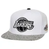 Mitchell & Ness Snapback-Cement Top Snapback Los Angeles Lakers
