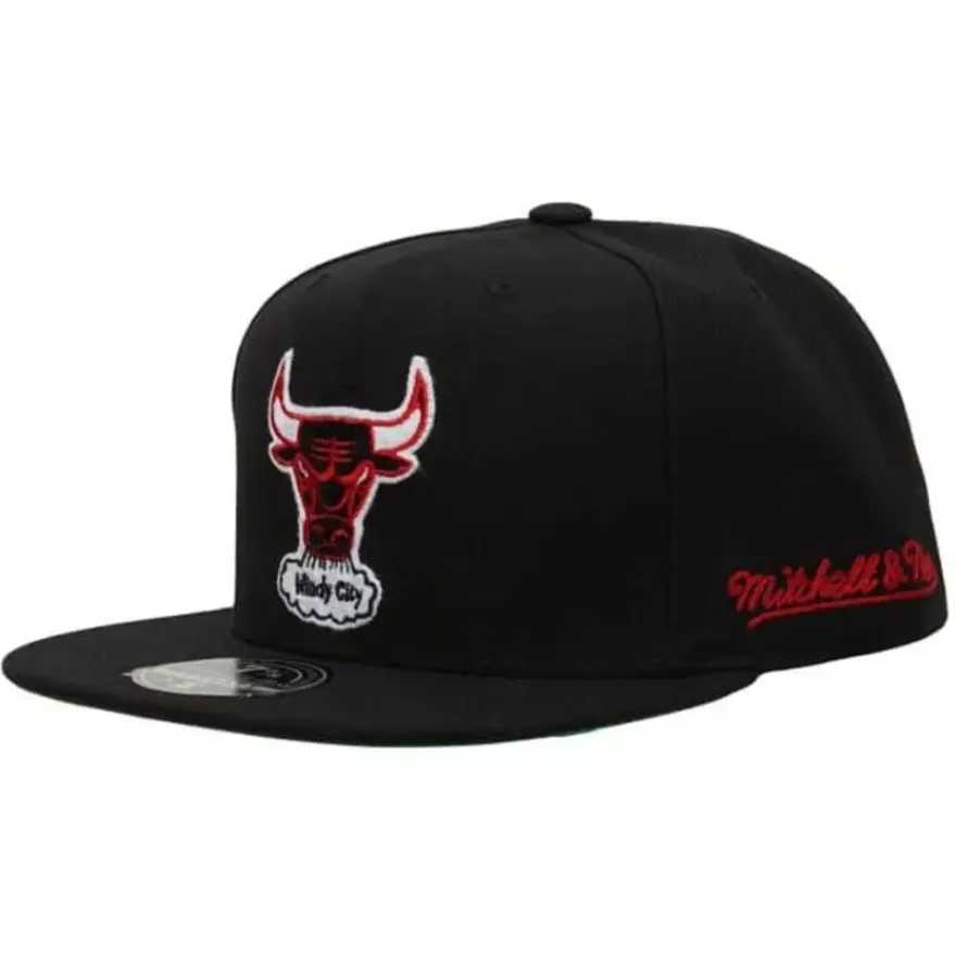 Mitchell & Ness Fitted-Chain Stitch Fitted Hwc Chicago Bulls