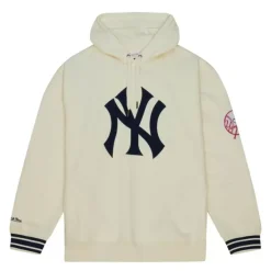 Mitchell & Ness Hoodies & Sweatshirts-Chainstitch Heavyweight Hoodie Current New York Yankees