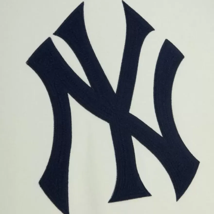 Mitchell & Ness Hoodies & Sweatshirts-Chainstitch Heavyweight Hoodie Current New York Yankees