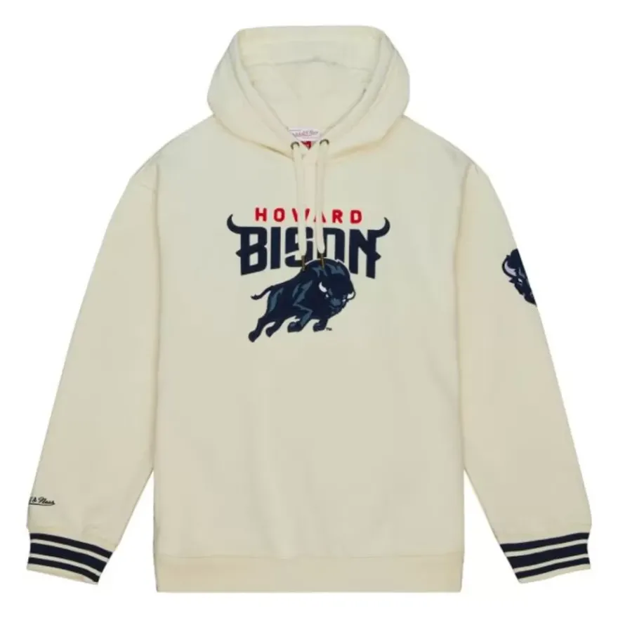 Mitchell & Ness Hoodies & Sweatshirts-Chainstitch Heavyweight Hoodie Current Howard University