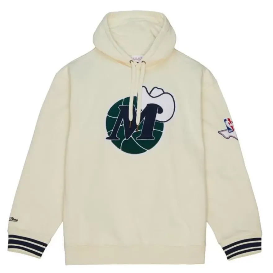 Mitchell & Ness Hoodies & Sweatshirts-Chainstitch Heavyweight Hoodie Retro Dallas Mavericks