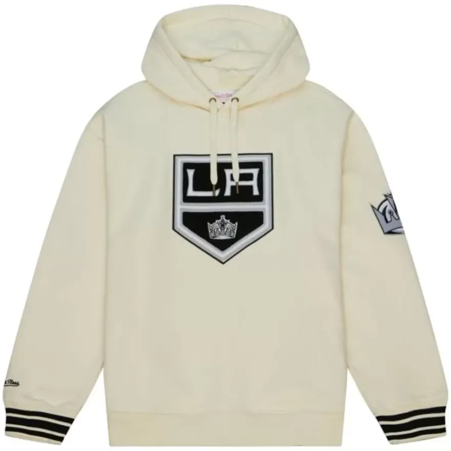Mitchell & Ness Hoodies & Sweatshirts-Chainstitch Heavyweight Hoodie Current Los Angeles Kings