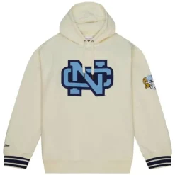 Mitchell & Ness Hoodies & Sweatshirts-Chainstitch Heavyweight Hoodie Retro University Of North Carolina