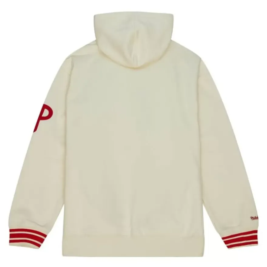 Mitchell & Ness Hoodies & Sweatshirts-Chainstitch Heavyweight Hoodie Current Philadelphia Phillies