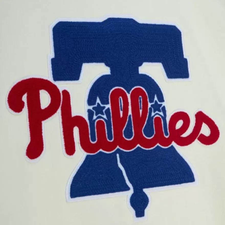 Mitchell & Ness Hoodies & Sweatshirts-Chainstitch Heavyweight Hoodie Current Philadelphia Phillies