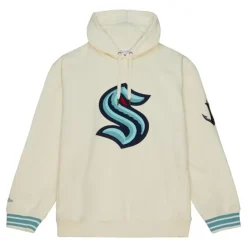 Mitchell & Ness Hoodies & Sweatshirts-Chainstitch Heavyweight Hoodie Current Seattle Kraken