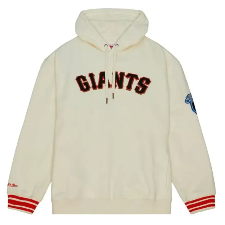 Mitchell & Ness Hoodies & Sweatshirts-Chainstitch Heavyweight Hoodie Current San Francisco Giants