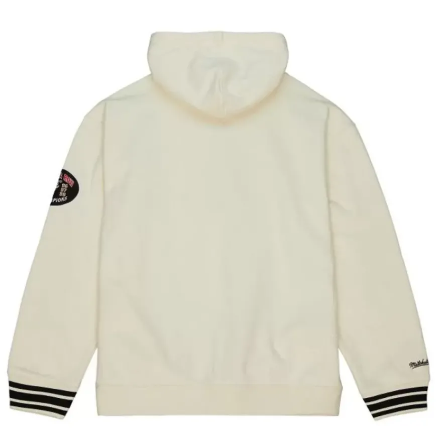 Mitchell & Ness Hoodies & Sweatshirts-Chainstitch Heavyweight Hoodie Retro Chicago Bulls