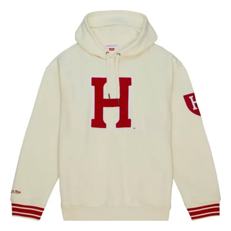 Mitchell & Ness Hoodies & Sweatshirts-Chainstitch Heavyweight Hoodie Current Harvard University